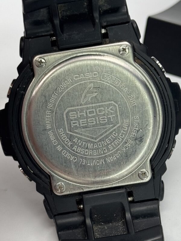 Casio G-Shock GA-200-1A Full Silver Classic - Image 5