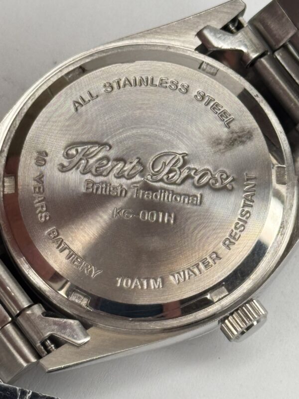 Kent Bros British Traditional KG-001 Original Steel Watch - Brand New - Image 5