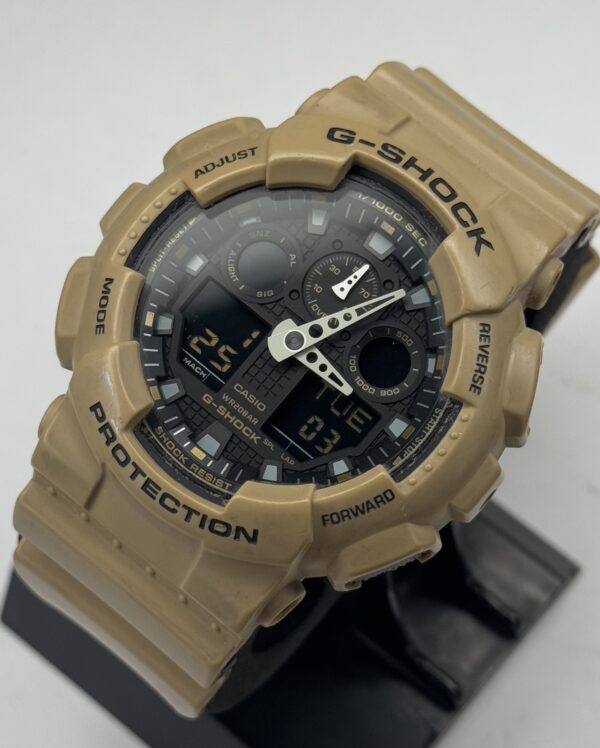 Casio G-Shock GA-100L-8A Beige Colour - Image 3