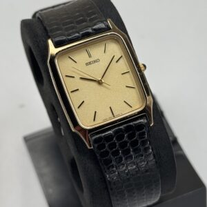 [Mint] Rare Seiko Dolce 5E31-5A50 – Gold-Plated Men's Watch