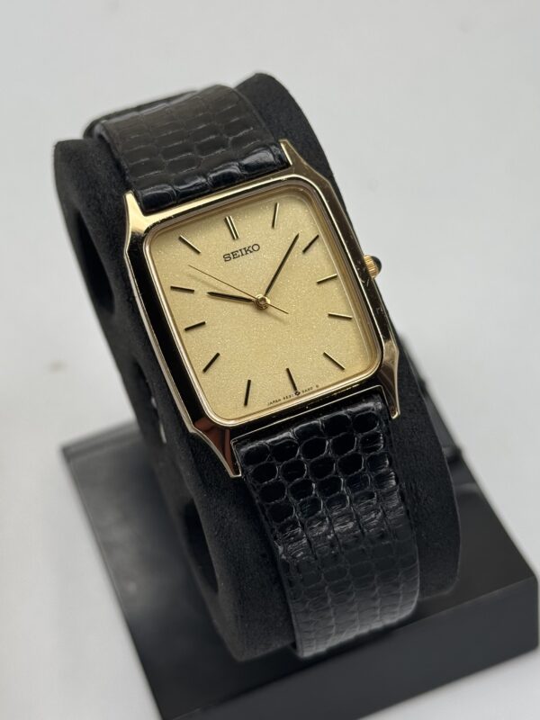 [Mint] Rare Seiko Dolce 5E31-5A50 – Gold-Plated Men's Watch