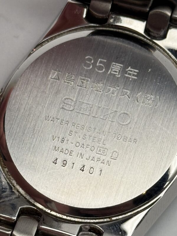 Rare Seiko Dolce V181-0AF0 – Special Dial Solar Men's Watch - Image 7