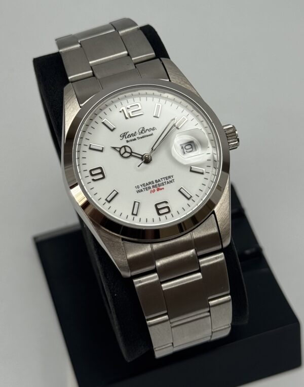 Kent Bros British Traditional KG-004 Original Steel Watch - Brand New