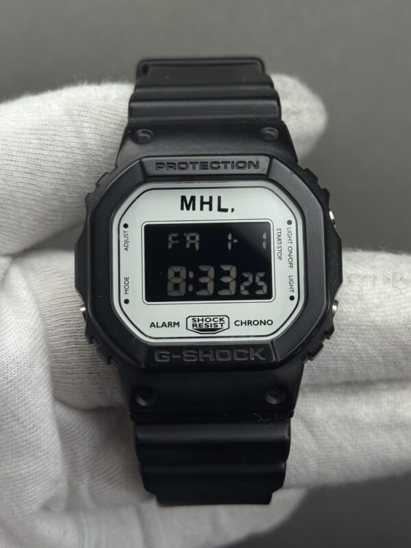 Casio G-Shock DW-5600 x Margaret Howell – Minimalist British Design Meets Classic G-Shock Durability Black - Image 3