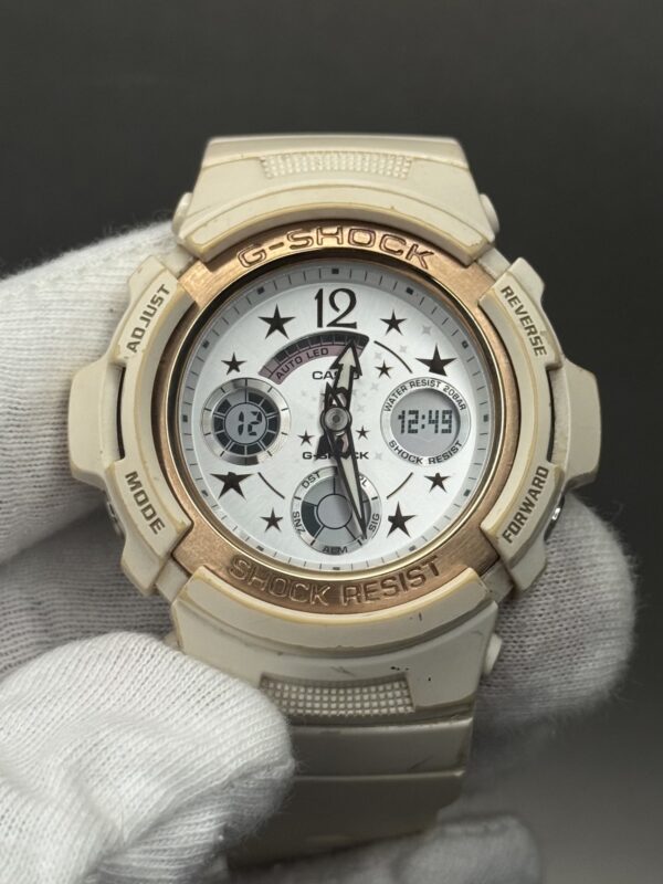 Casio G-Shock AW-590L-7B – White Analog-Digital “Lovers Collection 2009 - Image 3