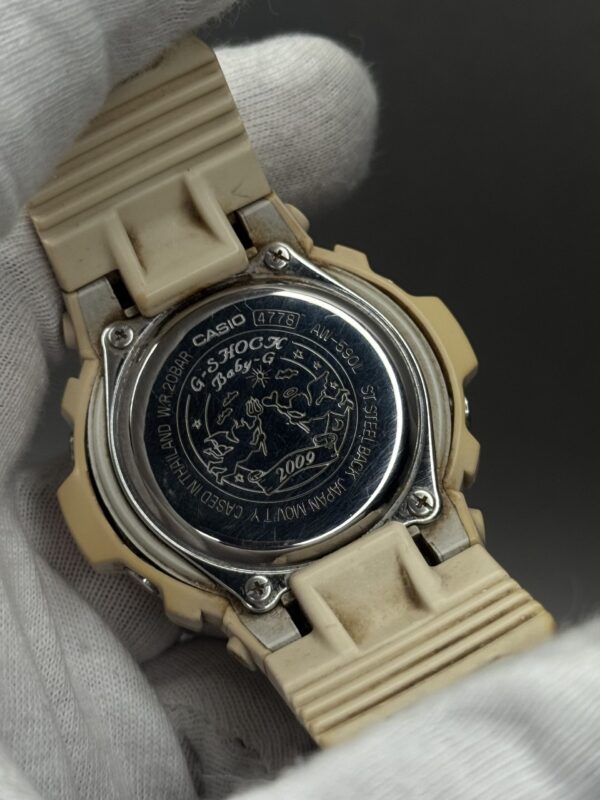 Casio G-Shock AW-590L-7B – White Analog-Digital “Lovers Collection 2009 - Image 6