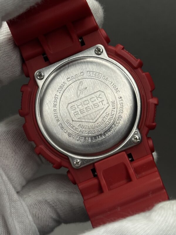 Casio G-Shock GA-110AC-4A – Bold Red Analog-Digital Beast - Image 6