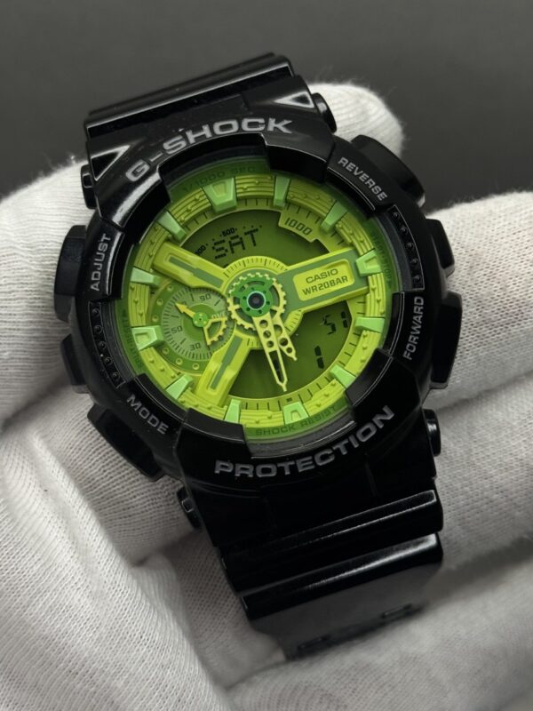 Casio G-Shock GA-110B-1A3 – Hyper Green Beast for Urban Style & Extreme Toughness
