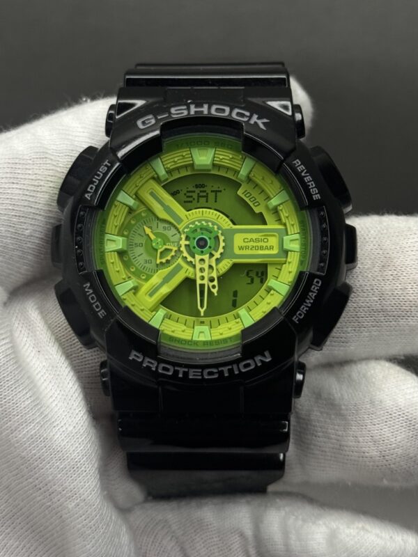 Casio G-Shock GA-110B-1A3 – Hyper Green Beast for Urban Style & Extreme Toughness - Image 3