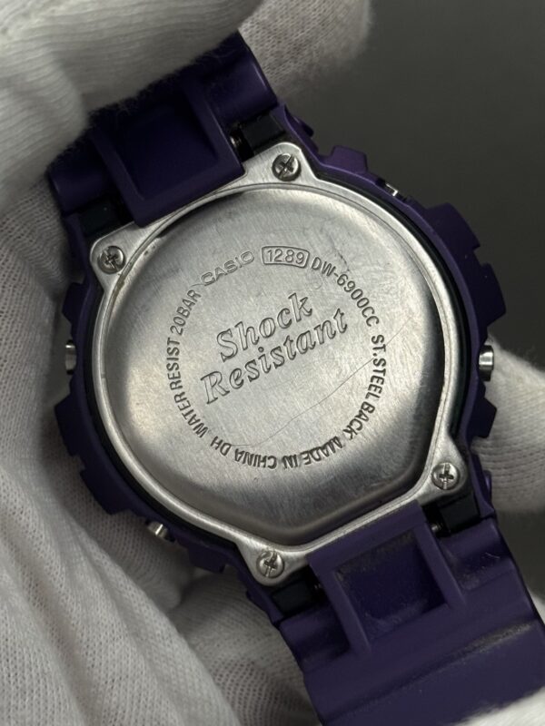 Casio G-Shock DW-6900CC-6 – Crazy Colors Purple Edition - Image 6