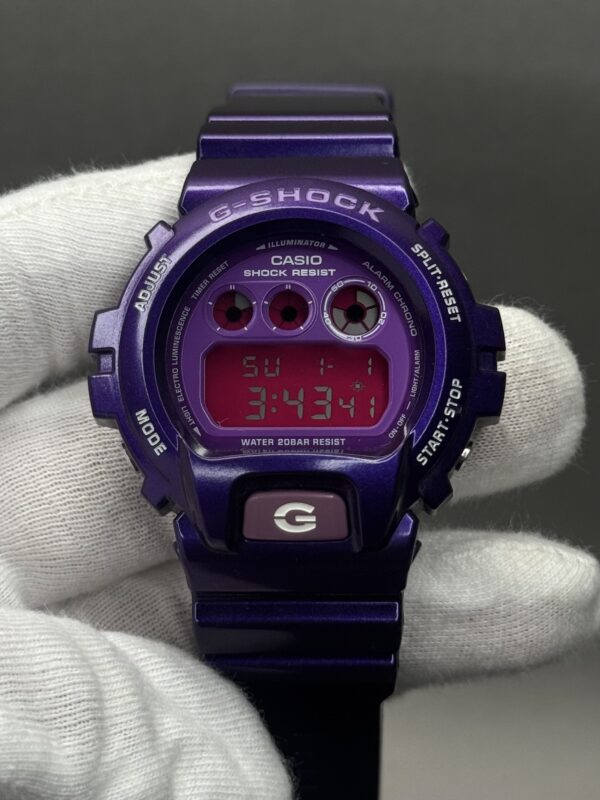 Casio G-Shock DW-6900CC-6 – Crazy Colors Purple Edition - Image 3