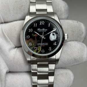 Kent Bros British Traditional KG-013 Original Steel Watch - Hand Painted Golden Phoenix