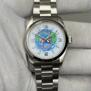 BAILLY BOLD BBG-900-4 Original Steel Watch - Hand Painted KOI Fish Japanese