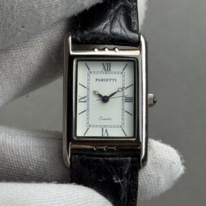 Parietti PAG-011 Tank 23mm – Black Strap Rectangular Classic Watch
