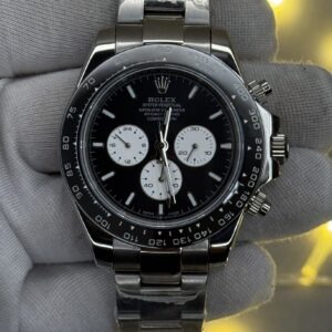 Cosmograph Daytona Style Watch – Le Mans Edition Design | Black Bezel | Premium Chronograph (Ref: 126529 Inspired)