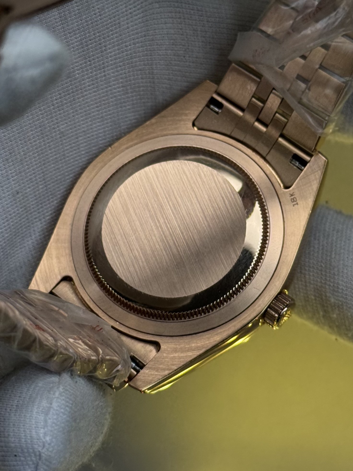 Datejust Style Watch β Dual Tone Silver & Gold | Classic Fluted Design (Ref: 126231 Inspired) - Image 8